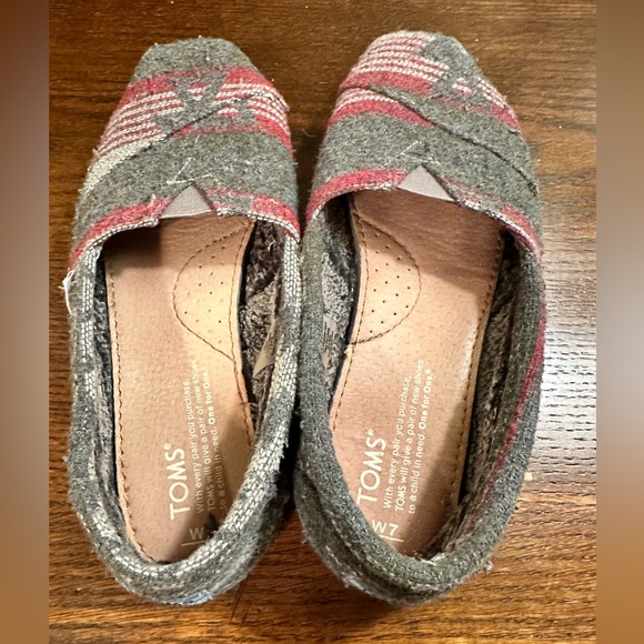 Toms Aztec print slip on - Picture 4 of 5
